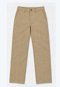 Pantalón industrial corte chino de GABARDINA KHAKI