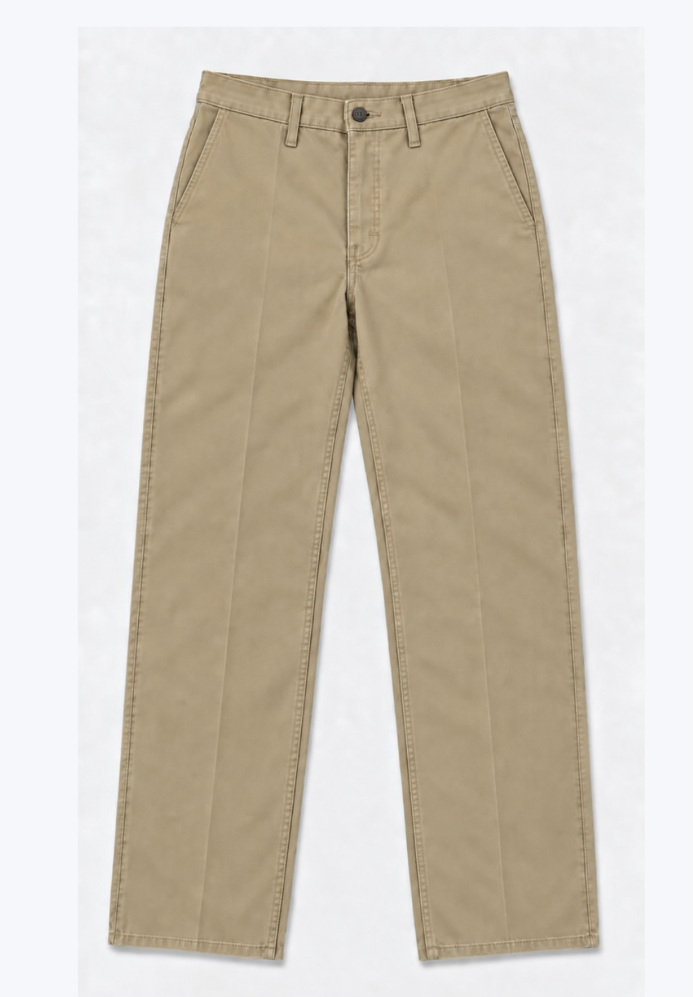 Pantalón industrial corte chino de GABARDINA KHAKI