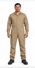 Overol
industrial - Gabardina manga larga